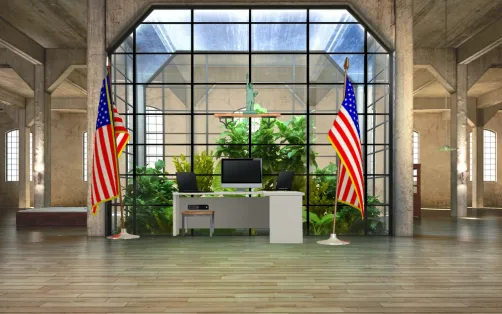 Studio di Donald Trump
