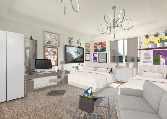 me and my bsf room Design Rendering