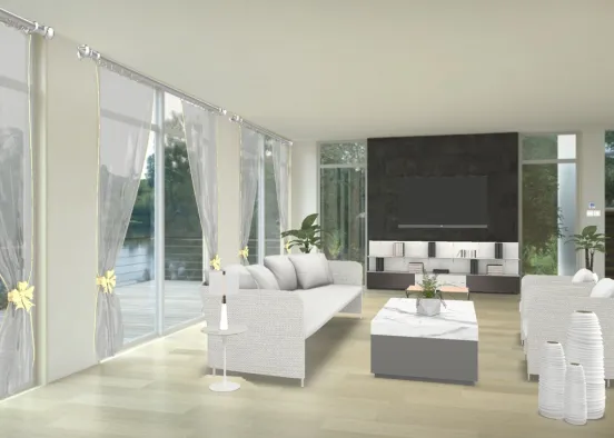Living Room Feels❤️ Design Rendering