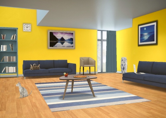Living Room  👑 Design Rendering