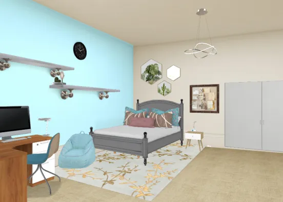 My 'dream' bedroom  Design Rendering
