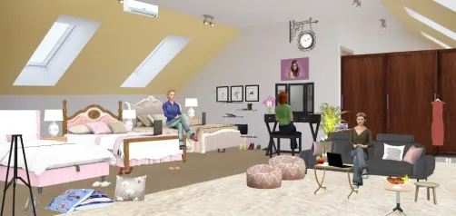 3 Girls Bedroom bern