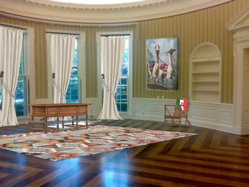 Oval Office makeover 🤭