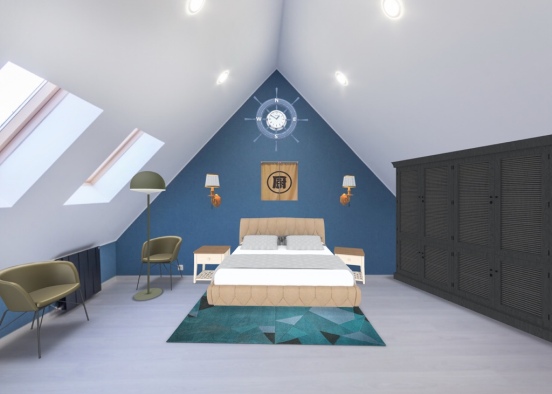Dream bedroom  Design Rendering