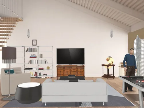 middle age man cave