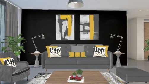 simple apartment with sliding glass door view 