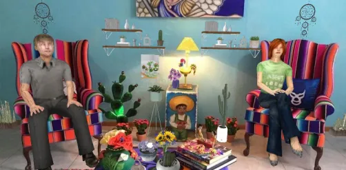Recibidor mexicano. 🇲🇽❤️🌵