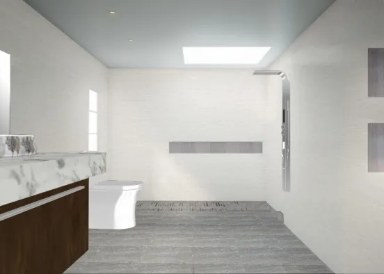 Banheiro  1 Design Rendering
