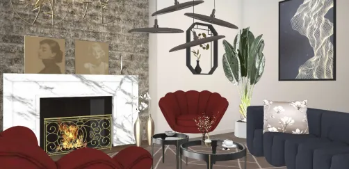 ArtDeco livingroom style