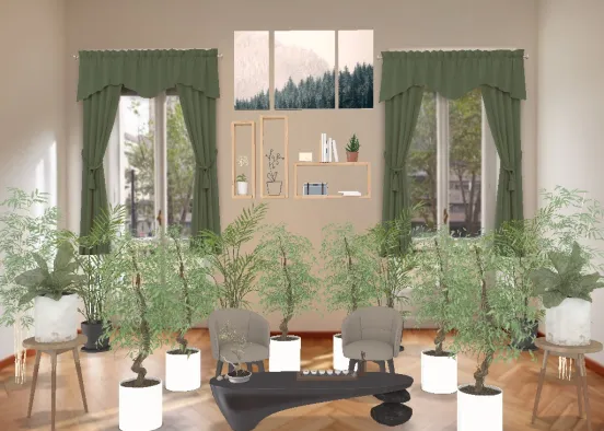 the forest room Design Rendering