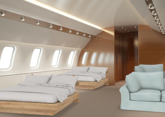 my private jet Design Rendering