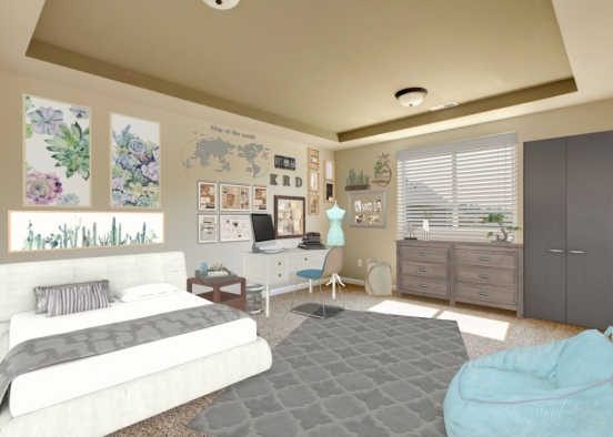 Dream Bedroom 🥰 Design Rendering