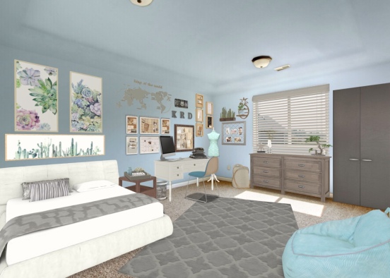 Dream Bedroom 🥰 Design Rendering