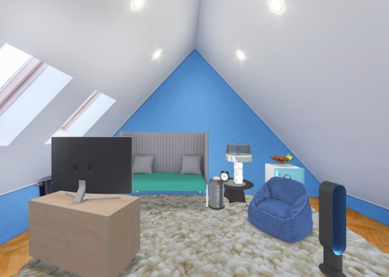 hideout room Design Rendering