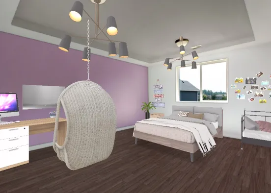 1st kids bedroom Design Rendering