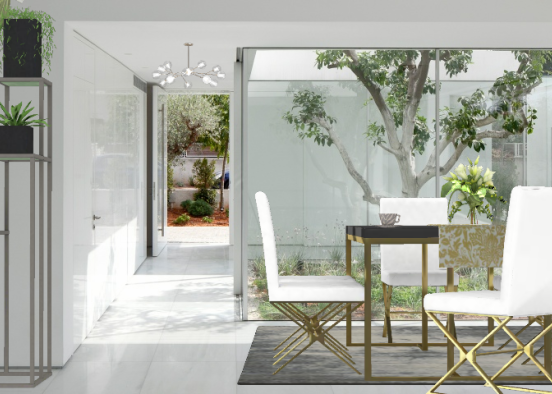Clean and modern with natural elements Design Rendering