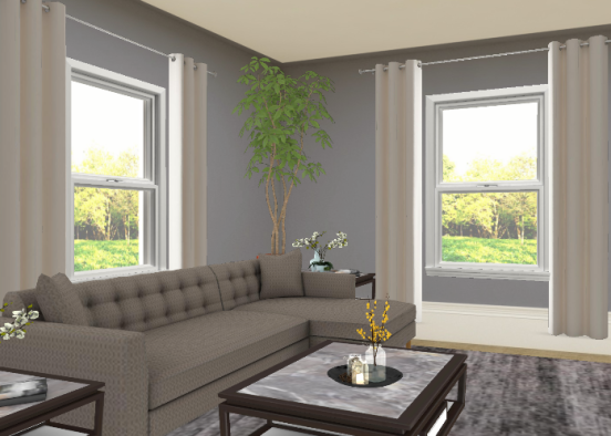 Living room idea  Design Rendering