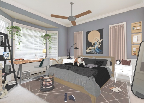 My Dream Dorm Design Design Rendering