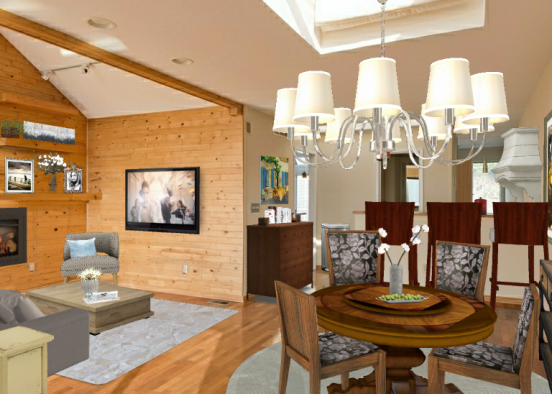 Happiness At Home  Design Rendering