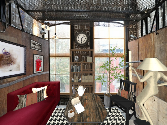 A Little Eccentric, A Little Eclectic ,But Oh So Fun! Design Rendering