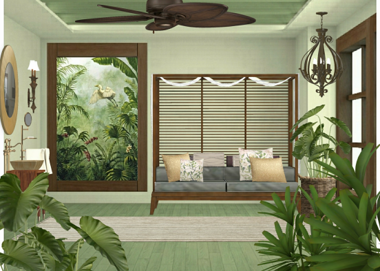 Tropical minimal 🌴 Design Rendering