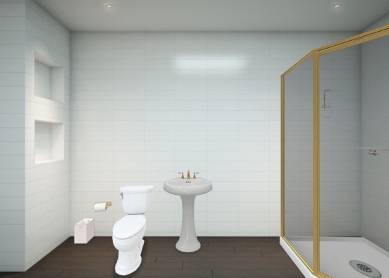 washroom Design Rendering