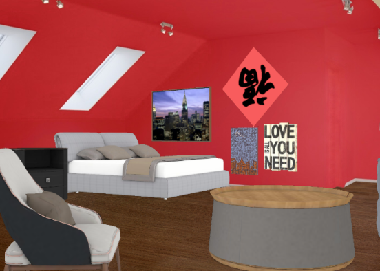 How I want my room Design Rendering