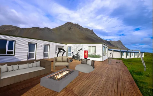 Patio exterior