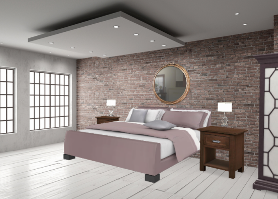 Dormitorio clásico  Design Rendering