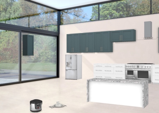 unfinished kitchen1 Design Rendering