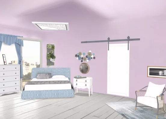 dorm bedroom! … Design Rendering