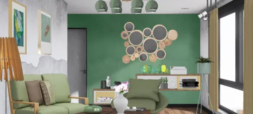 Green and Brown