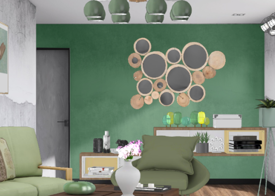 Green and Brown Design Rendering