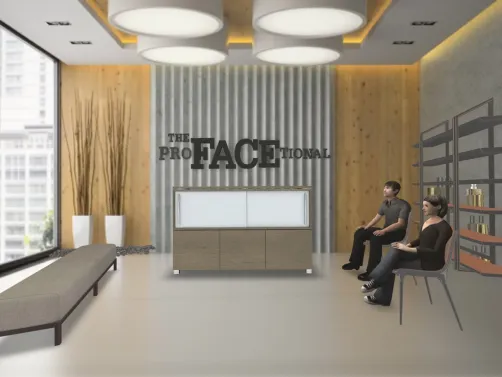 front entrance of facial spa
