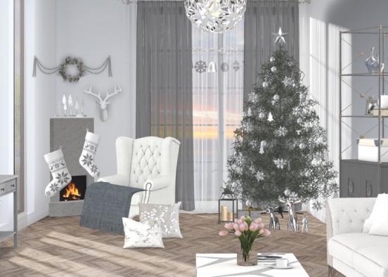MERRY CHRISTMAS FOR EVERYONE!! living room 7 christmas  Design Rendering