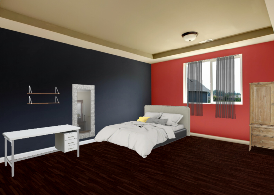 Bed 2 Design Rendering