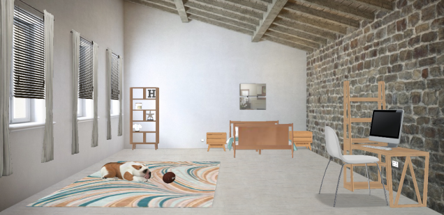 Teenage girl room