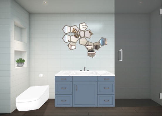 bathroom Sienna Design Rendering
