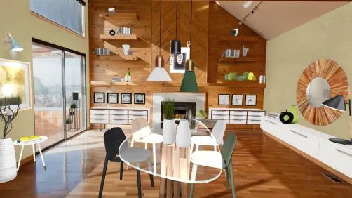 Sala da pranzo stile scandinavo 