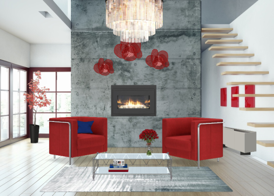 Red passion Design Rendering