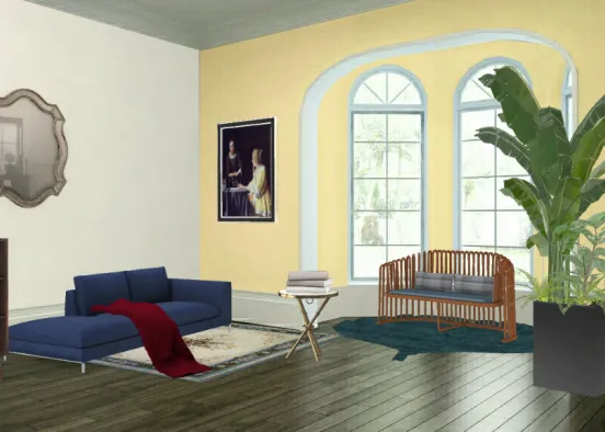 Royal livingroom  Design Rendering