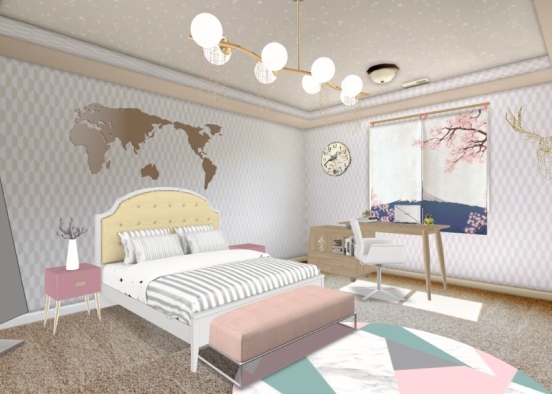 Classy and Pink Design Rendering
