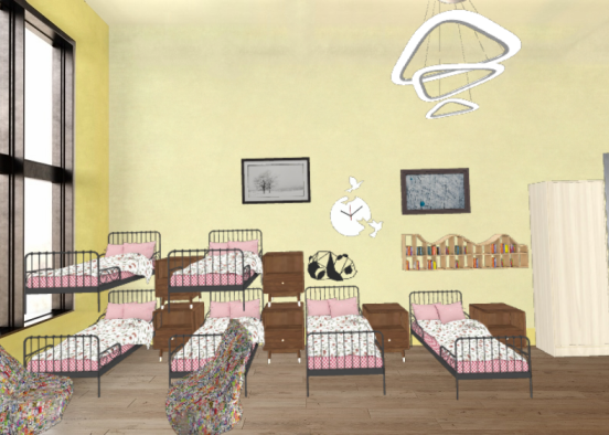 Детская комната  Design Rendering