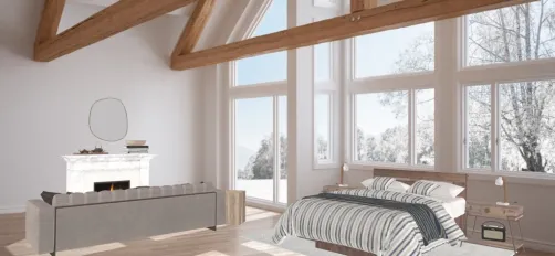Beachy bedroom
