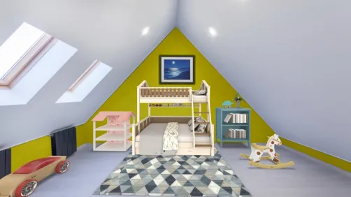 Little sprouts play house