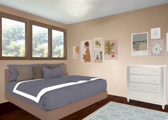 bedroom  Design Rendering