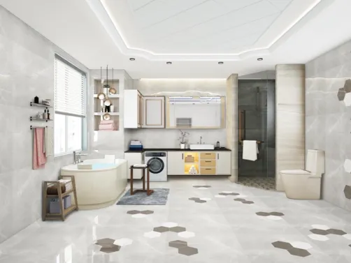 la sale de bain attenante