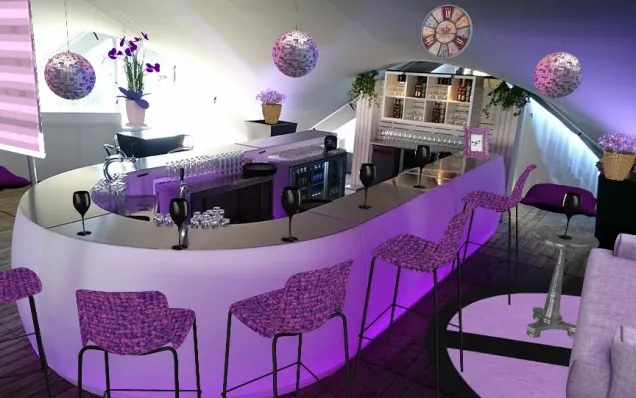 Purple bar 