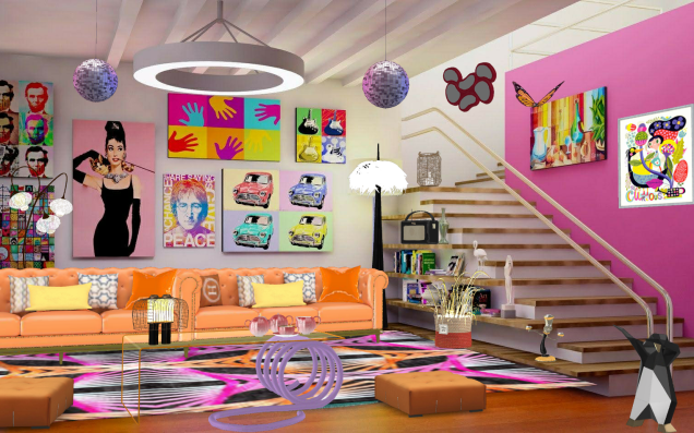 Funky salon