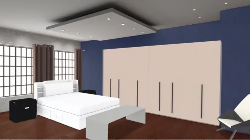 quarto casa de praia